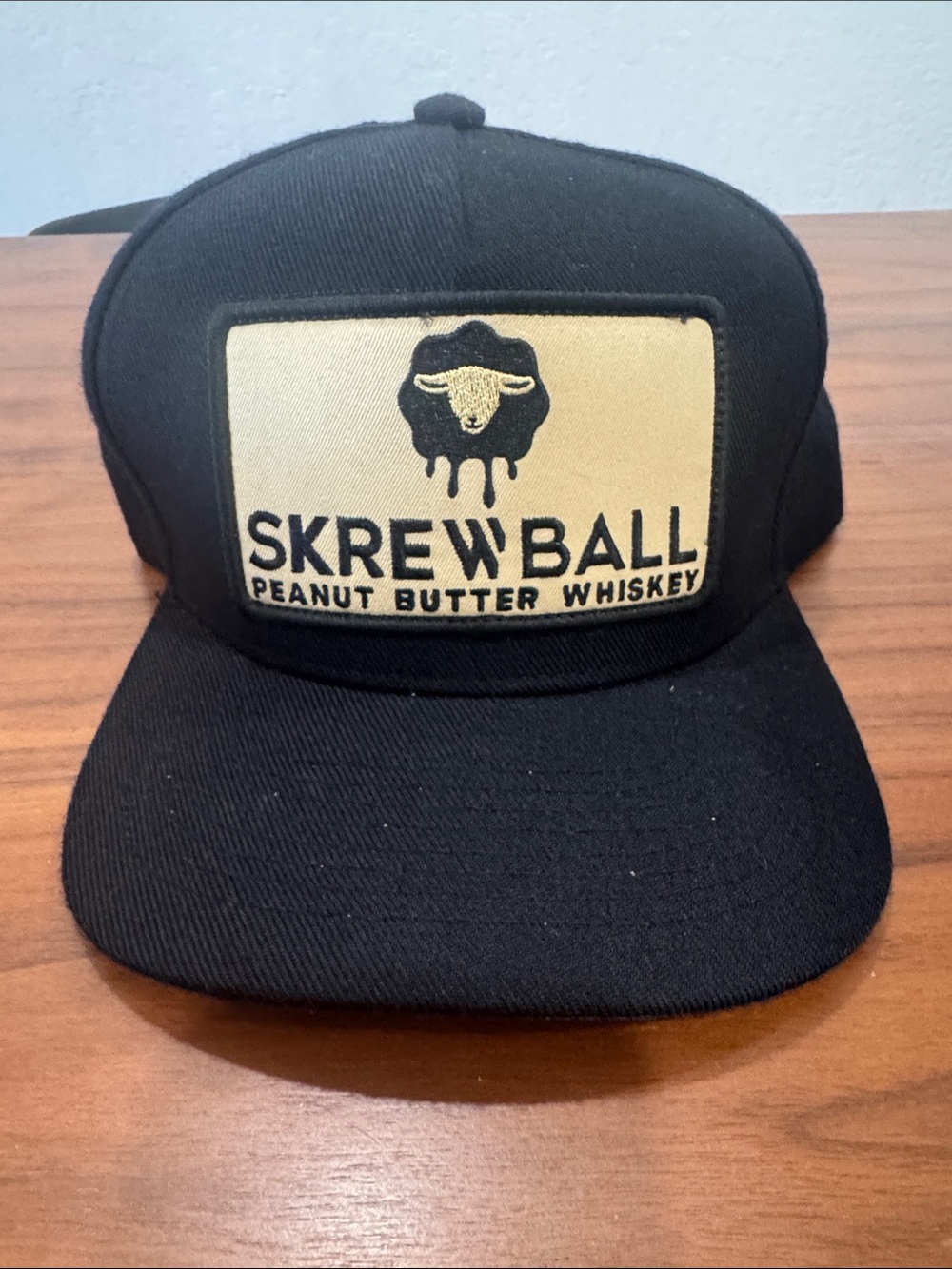 Black Patch Trucker Hat - Peanut Butter Whiskey